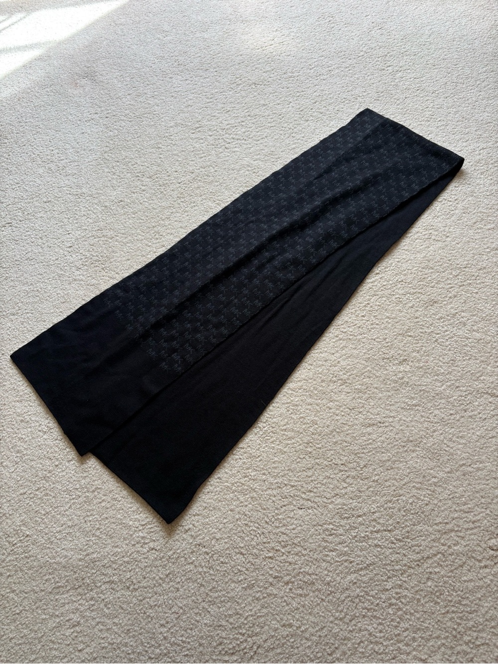 Men’s Black Michael Kors Scarf